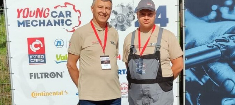 Spoži pārstāvēta Latvija starptautiskā konkursā "Young Car Mechanic 2024"