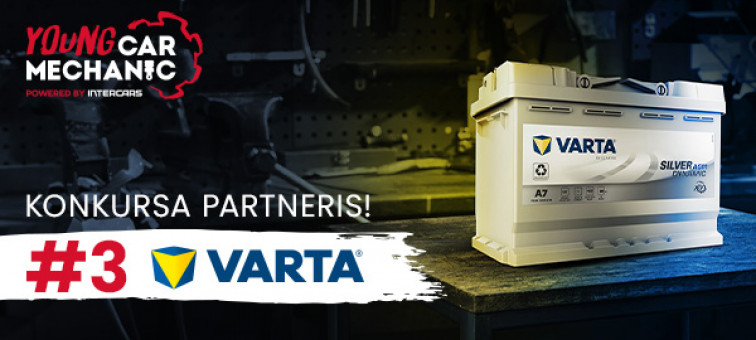 Konkursa „Young Car Mechanic” partneris: Varta